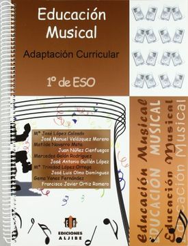 portada Adaptación Curricular. Educación Musical. 1º de eso (in Spanish)