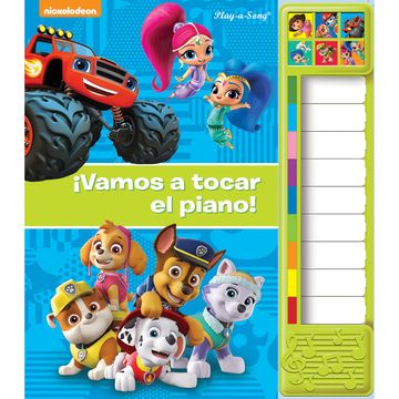 portada Pbmd. Pequeã‘O Piano Nickelodeon. Â­Vamos a Tocar el Piano! (in Spanish)
