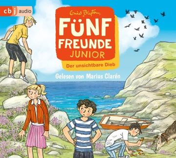 portada Fünf Freunde Jagen den Unsichtbaren Dieb (en Alemán)