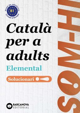 portada Som-Hi! Elemental 1, 2 i 3. Llengua Catalana. Solucionari (en Catalá)
