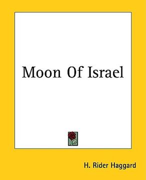portada moon of israel (en Inglés)