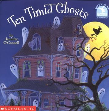 portada Ten Timid Ghosts (Read With me Cartwheel Books (Scholastic Paperback)) 