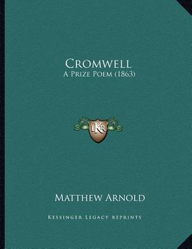 portada cromwell: a prize poem (1863) (in English)