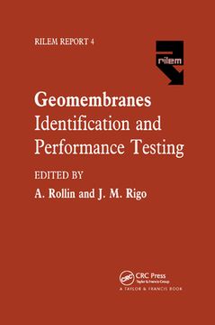 portada Geomembranes - Identification and Performance Testing (en Inglés)