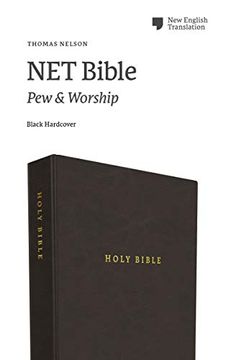 portada Net Bible, pew and Worship, Hardcover, Black, Comfort Print: Holy Bible (en Inglés)