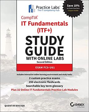portada Comptia It Fundamentals (Itf+) Study Guide with Online Labs: Exam Fc0-U61 (en Inglés)