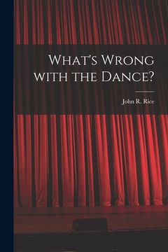 portada What's Wrong With the Dance? (en Inglés)