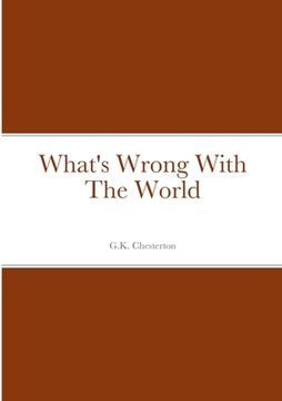portada What'S Wrong With the World (en Inglés)