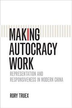 portada Making Autocracy Work (Cambridge Studies in Comparative Politics) (in English)