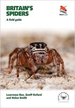 portada Britain's Spiders: A Field Guide (Princeton University Press (WILDGuides))