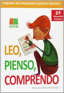 portada Leo, Pienso, Comprendo, 2º Primaria. Programa de Comprensión Lectora y Atención (Paperback)
