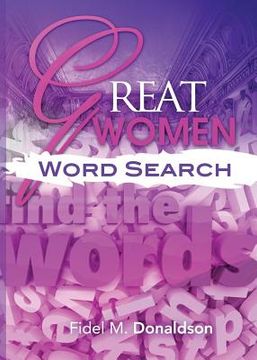 portada Great Women Word Search (en Inglés)