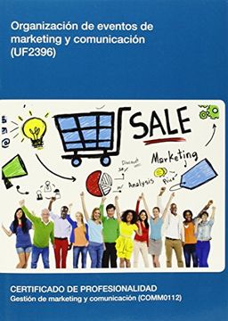 portada Organización de eventos de marketing y comunicación (UF2396)