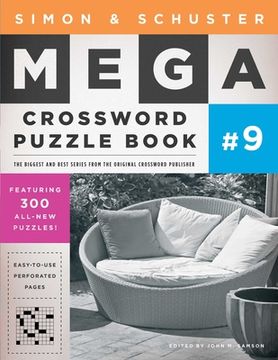 portada Simon & Schuster Mega Crossword Puzzle Book #9 (S&S Mega Crossword Puzzles) (in English)