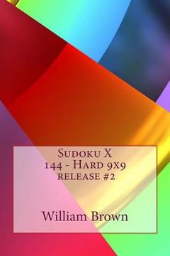 portada Sudoku X 144 - Hard 9x9 release #2 (in English)