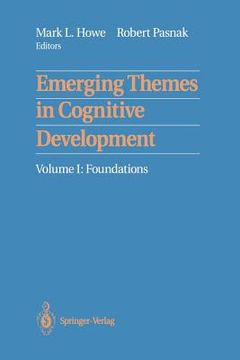 portada emerging themes in cognitive development: volume i: foundations (en Inglés)