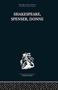 portada Shakespeare, Spenser, Donne (in English)