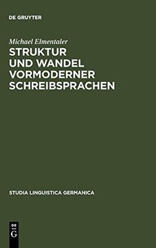 portada Struktur und Wandel Vormoderner Schreibsprachen (en Alemán)