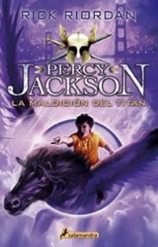 portada Percy Jackson la Maldicion del Titan (in Spanish)