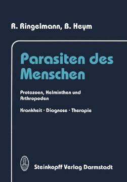 portada Parasiten des Menschen: Protozoen, Helminthen und Arthropoden Krankheit, Diagnose und Therapie (German Edition)