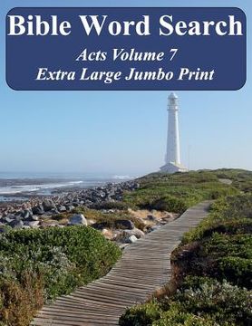 portada Bible Word Search Acts Volume 7: King James Version Extra Large Jumbo Print
