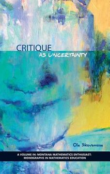 portada Critique as Uncertainty (Hc)