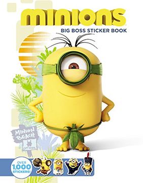 portada Minions: Big Boss Sticker Book