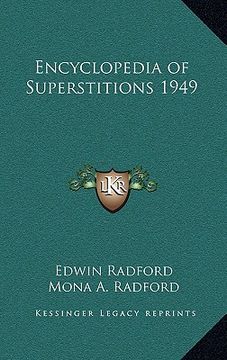 portada encyclopedia of superstitions 1949 (en Inglés)