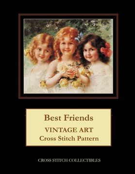 portada Best Friends: Vintage Art Cross Stitch Pattern (en Inglés)
