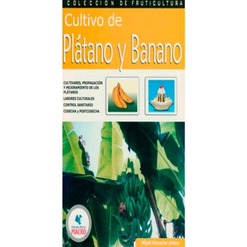 portada CULTIVO DE PLATANO Y BANANO (in Spanish)