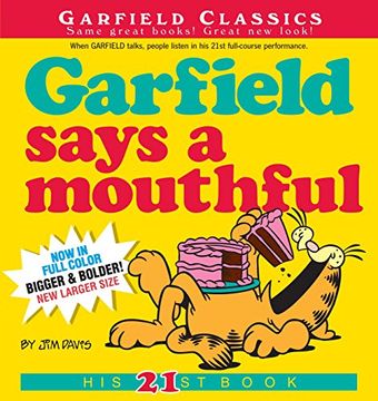 portada Garfield Says a Mouthful (Garfield Classics) 