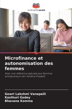 portada Microfinance et autonomisation des femmes (in French)