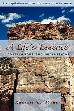 portada a life's essence: observations and impressions (en Inglés)