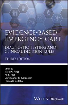 portada Evidence-Based Emergency Care: Diagnostic Testing and Clinical Decision Rules (Evidence-Based Medicine) (en Inglés)