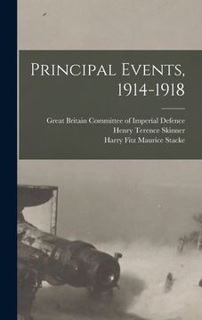 portada Principal Events, 1914-1918 (en Inglés)