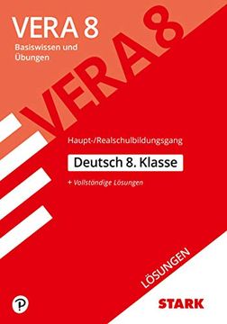 portada Stark Lösungen zu Vera 8 Testheft 1: Haupt-/Realschule - Deutsch (en Alemán)