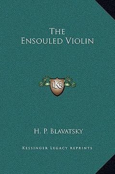 portada the ensouled violin (en Inglés)