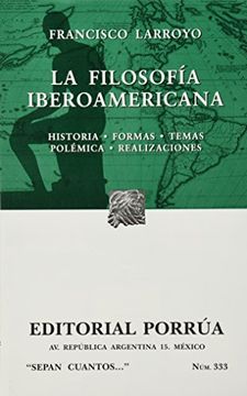portada Filosofia Iberoamericana/Colecc. S. Co 333 [Paperback] by Larroyo, Francisco