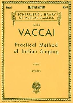portada Practical Method of Italian Singing: Alto or Baritone