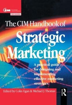portada The cim Handbook of Strategic Marketing (Chartered Institute of Marketing) (en Inglés)