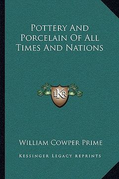 portada pottery and porcelain of all times and nations (in English)