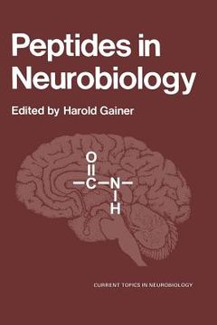 portada Peptides in Neurobiology (in English)