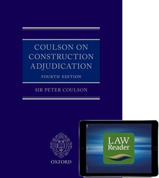 portada Coulson on Construction Adjudication (Book and Digital Pack) (en Inglés)