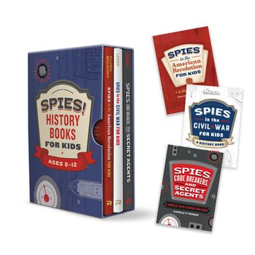 portada Spies! History Books for Kids 3 Book Box Set: For Kids Ages 8-12