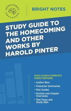 portada Study Guide to The Homecoming and Other Works by Harold Pinter