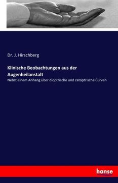 portada Klinische Beobachtungen aus der Augenheilanstalt: Nebst einem Anhang über dioptrische und catoptrische Curven (German Edition)