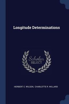 portada Longitude Determinations (en Inglés)