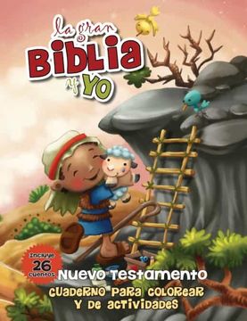 portada Nuevo Testamento - Cuaderno Para Colorear y de Actividades: La Gran Biblia y yo (in Spanish)
