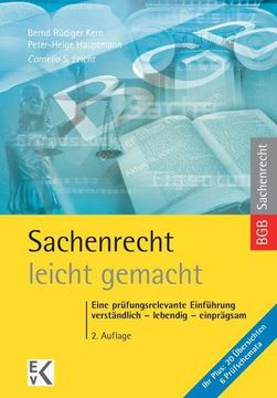 portada Sachenrecht - Leicht Gemacht: Eine Prüfungsrelevante Einführung: Verständlich Lebendig Einprägsam (in German)