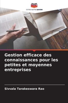 portada Gestion efficace des connaissances pour les petites et moyennes entreprises (en Francés)